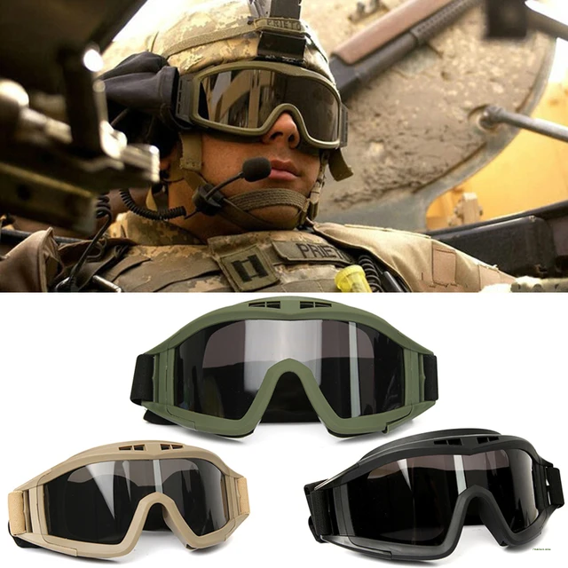 TACTICAL ANTI FOG DUST GOGGLES