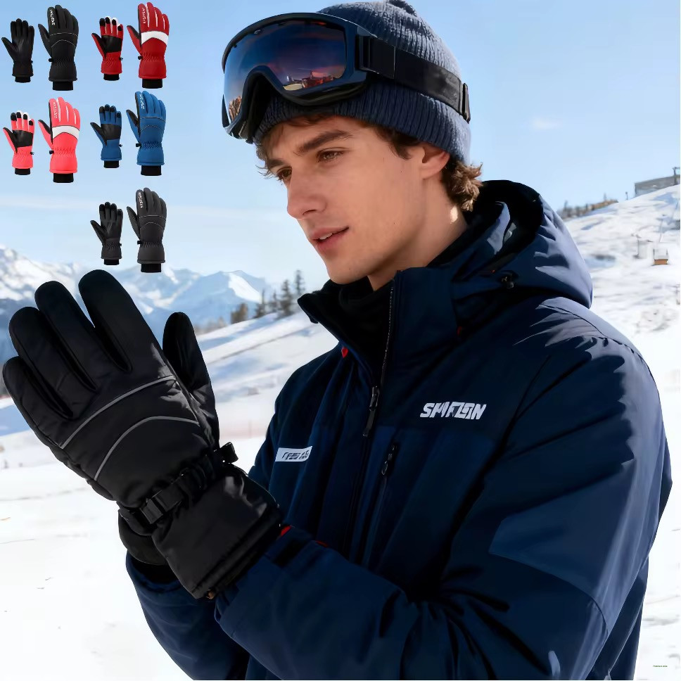 WATERPROOF SKI WINTER GLOVES